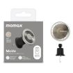 MOMAX MoVe Universal Transparent Magnetic Car Holder (Gold) - 9