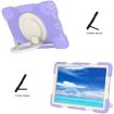Samsung Galaxy Tab A9+ 11 2023 Silicone Hybrid PC Tablet Case - Purple - 5