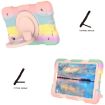 Samsung Galaxy Tab A9 8.7 2023 Silicone Hybrid PC Tablet Case - Colorful Rose Gold - 5