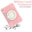 Samsung Galaxy Tab A9+ 11 2023 Silicone Hybrid PC Tablet Case - Pink - 3