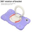 Samsung Galaxy Tab A9 8.7 2023 Silicone Hybrid PC Tablet Case Purple - 6