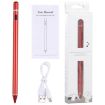 Universal Active Capacitive Stylus Pen - Red - 4