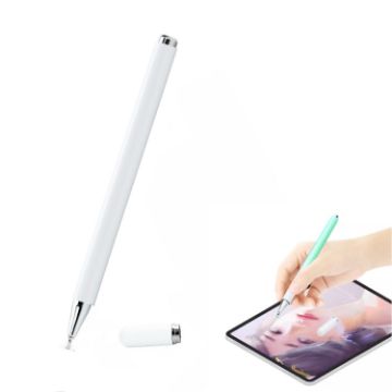 Picture of AT-28 Macarone Color Passive Capacitive Pen Mobile Phone Touch Screen Stylus (White)