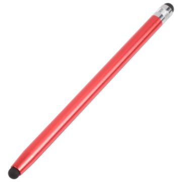 Universal Cloth Head + Silicone Head Stylus (Red) - Stylus Pen for Touchscreen Devices - 1