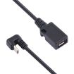 U-shaped Micro USB Male to Female Extension Cable - 3