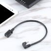 U-shaped Micro USB Male to Female Extension Cable - 7