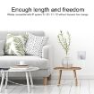 IVON CA73 2.4A Micro USB Fast Charging Data Cable 2m White - 5