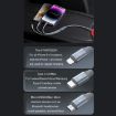 ROMOSS CB263N 1.5m PD20W Car Mobile Phone 3 In 1 TYPE-C Fast Charging Data Cable - 5