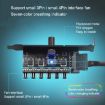 6 Way Computer Fan Speed Controller PWM Switch - Big 4Pin - 2