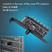 6 Way Computer Fan Speed Controller PWM Switch - SATA Connection - 6