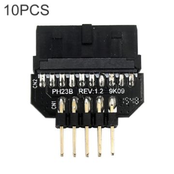 10 PCS Motherboard USB 2.0 to USB 3.0 Connector Adapter - 1