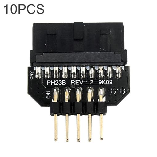 10 PCS Motherboard USB 2.0 to USB 3.0 Connector Adapter - 1