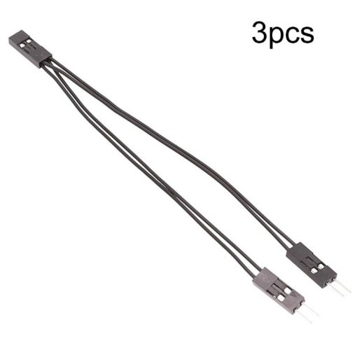 10cm 3pcs DuPont Terminal Wire DuPont 2.54 Connection Cable 2Pin - 1