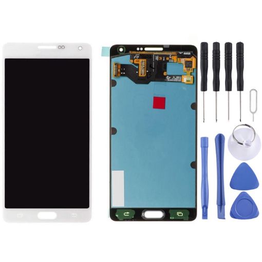 LCD Display + Touch Panel for Galaxy A7 (White) - 1