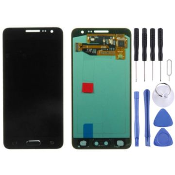 LCD Display + Touch Panel for Galaxy A3/A300 - Black - 1