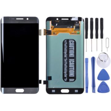 LCD Display + Touch Panel for Galaxy S6 edge+ Grey - 1