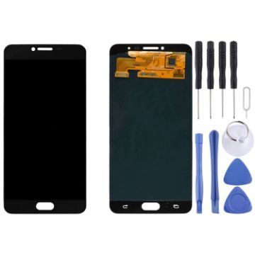 LCD Display + Touch Panel for Galaxy C7/C7000 - Black - 1