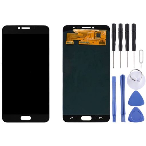 LCD Display + Touch Panel for Galaxy C7/C7000 - Black - 1