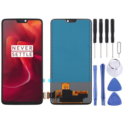 OnePlus 6 A6000 LCD Screen and Digitizer Assembly (Black) - 1