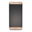 Galaxy S7 Edge/G935A LCD Screen Assembly with Frame & Charging Port - Gold - 2