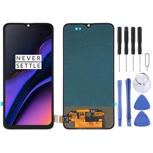 OnePlus 6T A6010 A6013 LCD Screen and Digitizer Assembly - Black - 1