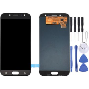 Super AMOLED LCD Screen for Galaxy J7 (2017)/J7 Pro, Black - 1