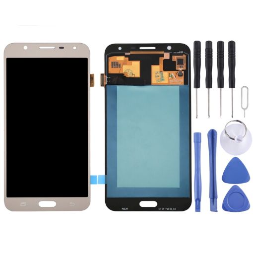 LCD Display + Touch Panel for Galaxy J7 Neo J701F/DS J701M Gold - 1