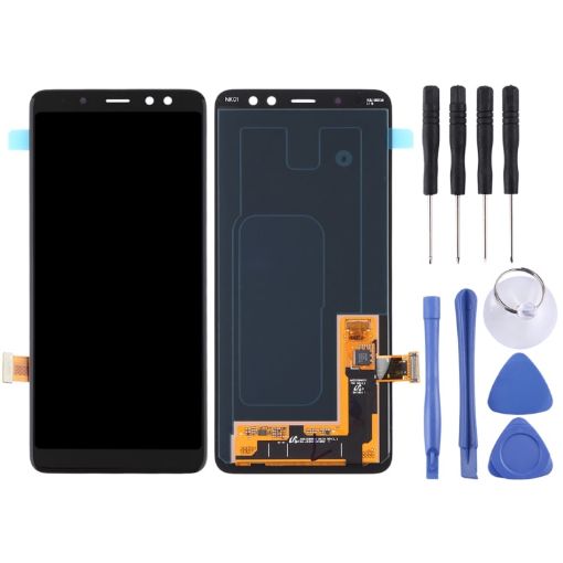 AMOLED LCD Screen for Galaxy A8 (2018)/A5 (2018) - Black - 1