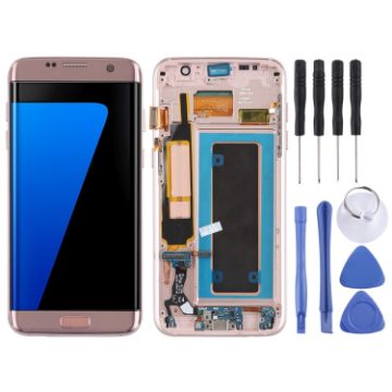 Super AMOLED LCD Screen & Digitizer Assembly for Galaxy S7 Edge/G935F/G935FD - 1