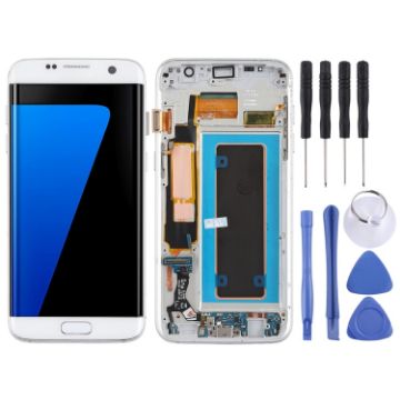 Samsung Galaxy S7 Edge/G935F/G935FD LCD Screen & Digitizer Assembly - White - 1