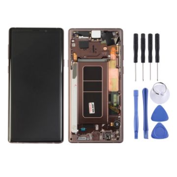 LCD Screen and Digitizer Assembly for Galaxy Note9 - Mocha Gold - 1