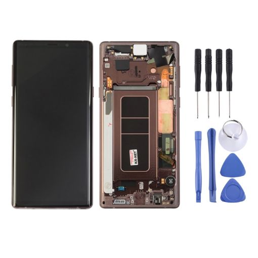 LCD Screen and Digitizer Assembly for Galaxy Note9 - Mocha Gold - 1