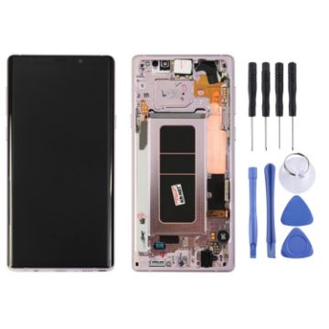LCD Screen and Digitizer Assembly for Galaxy Note9 (Pink) - 1