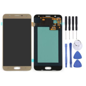 Super AMOLED LCD Screen for Galaxy J7 Duo/J720 with Digitizer Assembly - 1