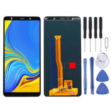 Super AMOLED LCD Screen for Galaxy A7 (2018) A750F/DS - Black - 1