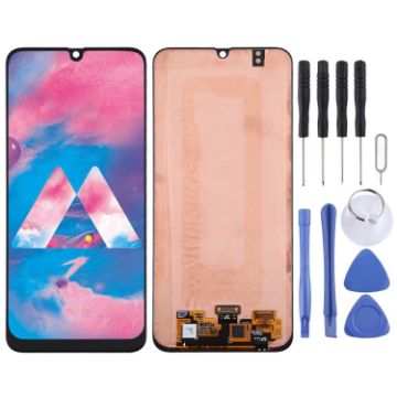 LCD Screen for Galaxy M30 with Digitizer Assembly - Black - 1