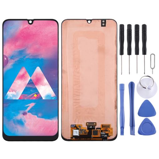LCD Screen for Galaxy M30 with Digitizer Assembly - Black - 1
