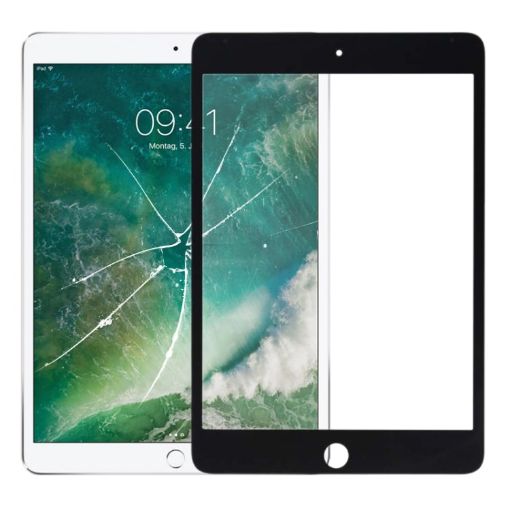 Front Screen Outer Glass Lens for iPad Pro 12.9 inch (Black) - 1
