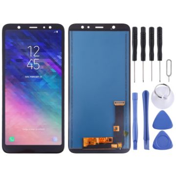 Samsung Galaxy A6+ (2018) TFT LCD Screen with Digitizer Full Assembly - Black - 1