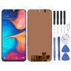 Original Super AMOLED LCD Screen for Galaxy A20 with Digitizer Full Assembly - 1