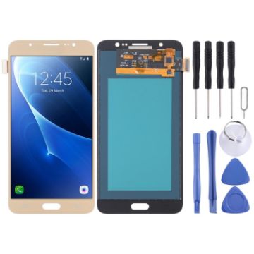 Gold TFT LCD Screen for Galaxy J7 (2016)/On 8 - Full Assembly - 1
