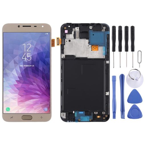 Gold TFT LCD Screen for Galaxy J4 J400F/DS Digitizer Full Assembly - 1