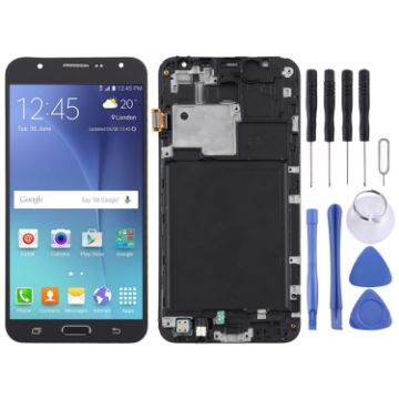 Samsung Galaxy J7 (2015) TFT LCD Screen Digitizer Assembly - Black - 1