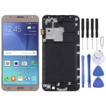 TFT LCD Screen for Galaxy J7 (2015) Digitizer Assembly with Frame - 1
