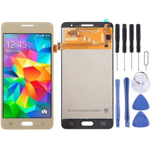 OEM LCD Screen for Galaxy Grand Prime SM-G530F SM-G531F Gold - 1