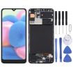 Samsung Galaxy A30s TFT LCD Screen Digitizer Full Assembly with Frame - Black - 1