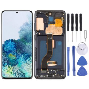 Dynamic AMOLED LCD Screen for Galaxy S20+ 4G Digitizer Assembly - Black - 1