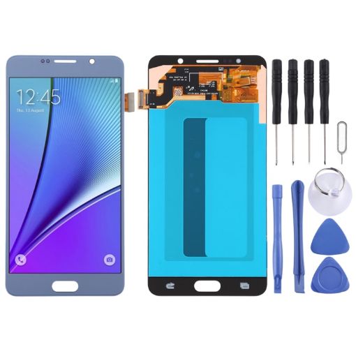 Samsung Galaxy Note 5 OLED LCD Screen 5.5" Baby Blue - 1