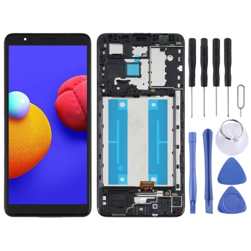 OEM LCD Screen for Samsung Galaxy A01 Core SM-A013 With Frame - 1