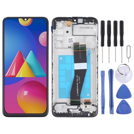 OEM LCD Screen for Samsung Galaxy M02s Digitizer Full Assembly - 1